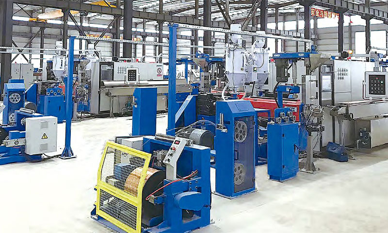 BV、BVR 建筑布線高速擠出生產(chǎn)線